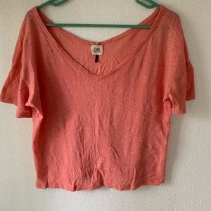 Salmon C&S v neck